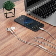 Dudao X14PROL-W1 Earphones with Lightning Connector White