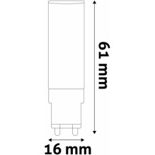 AVIDE G9 4,2 W 450 lm 220° 4000 K