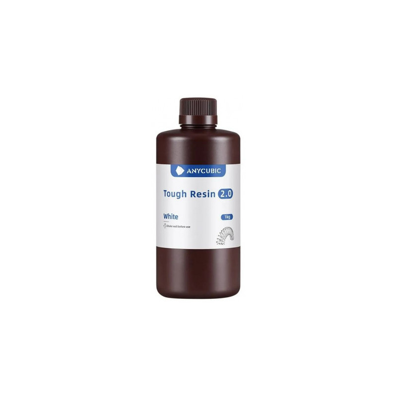 „Anycubic Tough Resin 2.0“ balta 1 kg