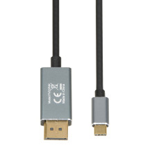 „iBox ITVCDP4K“ vaizdo kabelio adapteris 1,8 m USB C tipo DisplayPort juodas „iBox ITVCDP4K“ vaizdo kabelio adapteris 1,8 m USB C tipo DisplayPort juodas