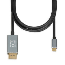 „iBox ITVCDP4K“ vaizdo kabelio adapteris 1,8 m USB C tipo DisplayPort juodas „iBox ITVCDP4K“ vaizdo kabelio adapteris 1,8 m USB C tipo DisplayPort juodas