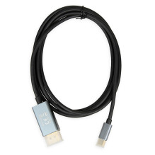 „iBox ITVCDP4K“ vaizdo kabelio adapteris 1,8 m USB C tipo DisplayPort juodas „iBox ITVCDP4K“ vaizdo kabelio adapteris 1,8 m USB C tipo DisplayPort juodas