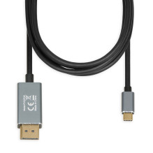 „iBox ITVCDP4K“ vaizdo kabelio adapteris 1,8 m USB C tipo DisplayPort juodas „iBox ITVCDP4K“ vaizdo kabelio adapteris 1,8 m USB C tipo DisplayPort juodas