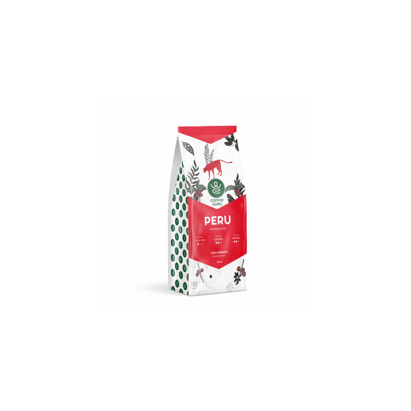 CoffeeGuru kavos pupelės Coffee Guru Peru 250 g