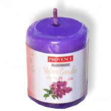 PROVENCE žvakė Violetinė Ø4x5cm