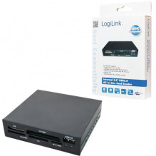 Logilink Internal 3.55'' USB2.0 Black