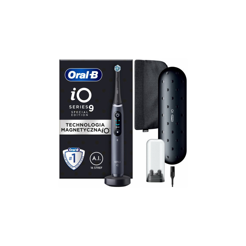 „Oral-B iO9“ serijos juodas specialusis leidimas