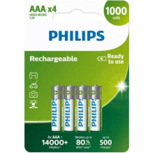 Philips R03B4RTU10 / 10 Rechargeable AAA / 4 pcs