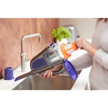 „Black Decker BHHV520BFP“ rankinis dulkių siurblys, juodas, violetinis, be maišelio