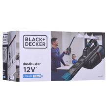 12 V rankinis dulkių siurblys BHHV320B BLACK+DECKER