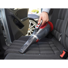 „Black Decker ADV1200“ rankinis dulkių siurblys pilkas, raudonas be maišelio