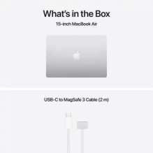Apple MacBook Air 15.3 Retina M5 16GB 1TB SSD EN Silver MDVA4ZE / A Nešiojamas kompiuteris