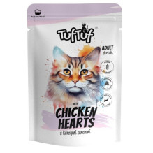 TUF TUF with chicken hearts...