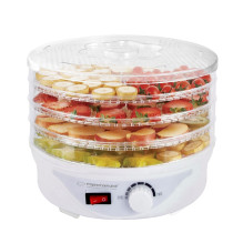 Esperanza EKD003 maisto džiovyklė, permatoma, balta, 250 W Esperanza EKD003 maisto džiovyklė, permatoma, balta, 250 W