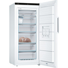 „Bosch Serie 6 GSN51AWDV“ šaldiklis, laisvai pastatomas, vertikalus, baltas, 289 l