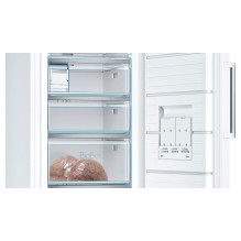 „Bosch Serie 6 GSN51AWDV“ šaldiklis, laisvai pastatomas, vertikalus, baltas, 289 l