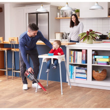 „Black Decker BHHV315J-QW“ rankinis dulkių siurblys, juodas, raudonas, be maišelio „Black Decker BHHV315J-QW“ rankinis dulkių siurblys, juodas, raudonas, be maišelio