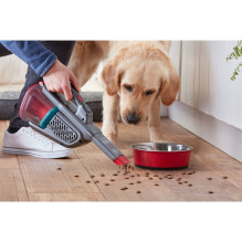 „Black Decker BHHV315J-QW“ rankinis dulkių siurblys, juodas, raudonas, be maišelio „Black Decker BHHV315J-QW“ rankinis dulkių siurblys, juodas, raudonas, be maišelio