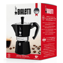 Bialetti Moka Express Moka puodas Juodas