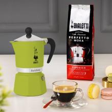 Bialetti Rainbow 0,27 l aliuminis, termoplastas