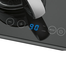 ProfiCook PC-TKS 1056 elektrinis virdulys 1,7 l juodas, nerūdijantis plienas, permatomas