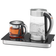ProfiCook PC-TKS 1056 elektrinis virdulys 1,7 l juodas, nerūdijantis plienas, permatomas