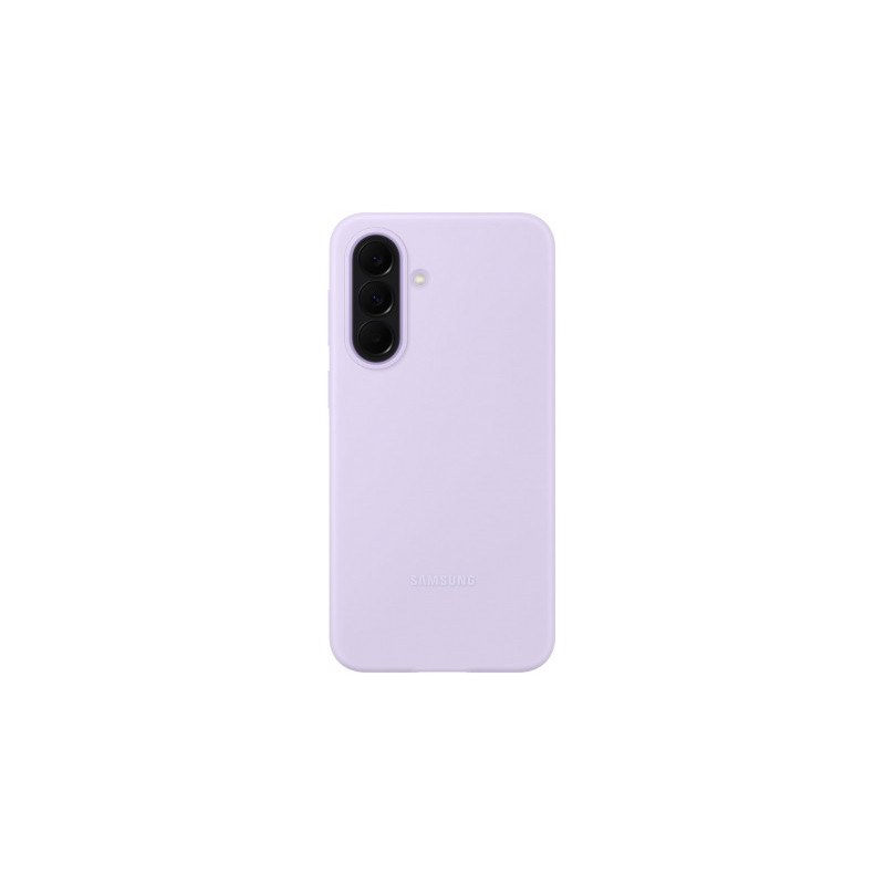 „Samsung“ silikoninis dėklas „Samsung Galaxy A37“, šviesiai violetinis