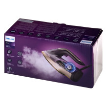 Philips DST8040 / 30 iron Steam iron SteamGlide Elite soleplate 3000 W Lilac