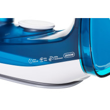 „Philips 3000“ serijos DST3040/70 lygintuvas, garinis lygintuvas, keraminis padas, 2600 W, mėlyna „Philips 3000“ serijos DST3040/70 lygintuvas, garinis lygintuvas, keraminis padas, 2600 W, mėlyna