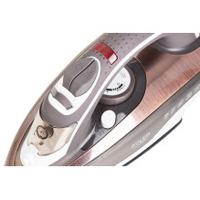 Adler AD 5030 lygintuvas Garinis lygintuvas Keraminis padas 3000 W Ruda, Pilka, Balta