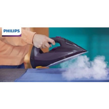 Philips 7000 series DST7061 / 30 iron Steam iron SteamGlide Elite soleplate 3000 W Purple