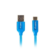 Lanberg CA-USBO-21CU-0010-BL USB cable USB 2.0 1 m USB A USB C Blue Lanberg CA-USBO-21CU-0010-BL USB cable USB 2.0 1 m USB A USB C Blue