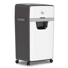 HP ONESHRED 24CC dokumentų smulkintuvas, nupjautos kortelės, P-4, 24 kortelės, 30 l, šviesiai pilkas HP ONESHRED 24CC dokumentų smulkintuvas, nupjautos kortelės, P-4, 24 kortelės, 30 l, šviesiai pilkas