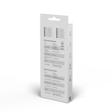 Savio CL-129 USB kabelis 2 m USB 2.0 USB A USB C juodas