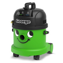 Numatic GVE370-2 dulkių siurblys 1200 W Cilindrinis dulkių siurblys Sausam ir šlapiam valymui Su maišeliu 15 l