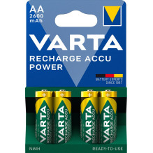 Varta 05716 įkraunama baterija AA nikelio-metalo hidrido (NiMH) Varta 05716 įkraunama baterija AA nikelio-metalo hidrido (NiMH)