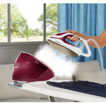 Tefal GV9220 garų lygintuvas, 2600 W, „Durilium AirGlide Autoclean“ padas, bordo, balta