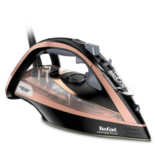 Tefal Ultimate Pure FV9845 lygintuvas Sausas ir garinis lygintuvas „Durilium Autoclean“ padas 3200 W Juoda, Vario spalvo