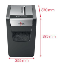 Rexel Momentum X312-SL dokumentų smulkintuvas, dalelių smulkintuvas, juodas, pilkas