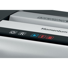 Rexel Momentum X312-SL dokumentų smulkintuvas, dalelių smulkintuvas, juodas, pilkas