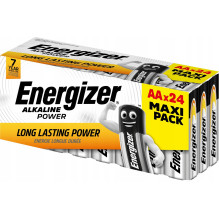 ENERGIZER AP AA LR6 ELEMENTAI, NAUJI, 24 vnt.