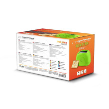 Esperanza EKT003 skrudintuvas 750 W žalias Esperanza EKT003 skrudintuvas 750 W žalias