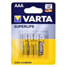 Varta Superlife AAA vienkartinės šarminės baterijos