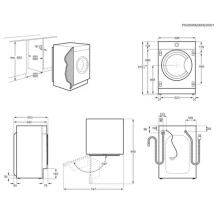 Washer-Dryer ELECTROLUX EW7W368SI
