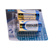 MAXELL battery alkaline LR14, 2 pcs. MAXELL battery alkaline LR14, 2 pcs.