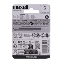 MAXELL battery alkaline LR14, 2 pcs. MAXELL battery alkaline LR14, 2 pcs.