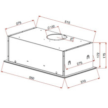 Teka GFG 2 388 m³/h Po spintele montuojama juoda