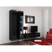 Cama Glass-case VIGO '180' 180 / 40 / 30 black / black gloss Cama Glass-case VIGO '180' 180 / 40 / 30 black / black gloss