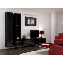 Cama Glass-case VIGO '180' 180 / 40 / 30 black / black gloss Cama Glass-case VIGO '180' 180 / 40 / 30 black / black gloss