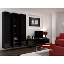 Cama Glass-case VIGO '180' 180 / 40 / 30 black / black gloss Cama Glass-case VIGO '180' 180 / 40 / 30 black / black gloss